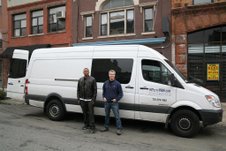 Adrian, Paul & Enviromentally Friendly Sprinter Van--Cargo Area A Whopping 14'x6"5'x5'9"